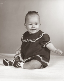 Angela Sue Lawson - 6 mo. & 2 wks. old - Nov. 10, 1966