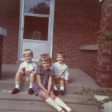 Ben, Angie, Tim - Fall - 1972