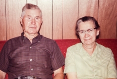 Grandma & Grandpa Lawson - August '67