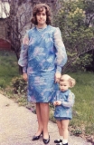 Donna & Angela - Easter Sunday '68