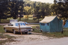 Campground at Bennett Springs Mo. - August '67