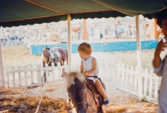 Angela - pony ride - Heart of Illinois Fair