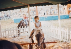 Angela - pony ride - Heart of Illinois Fair