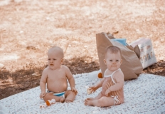 Ben & Jeannie - lake - August '69