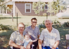 Four generations Lawson men