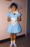 Eunice - flower girl at Linda's wedding