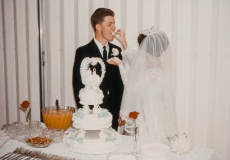 Linda's wedding - August '66