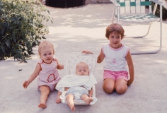 Angela, Janene, Jamie - August '67