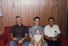 4 generations of Lawsons - August '67