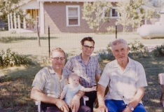 Four generations Lawson men